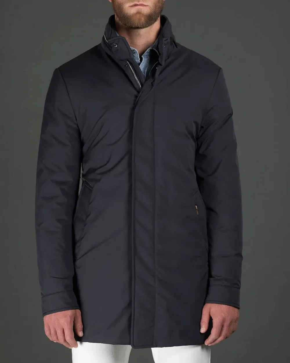 Navy Bracci Jacket