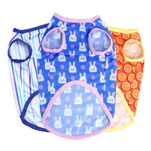 Pets Way Printed Happy Summer Vest Combo for Dogs and Cats