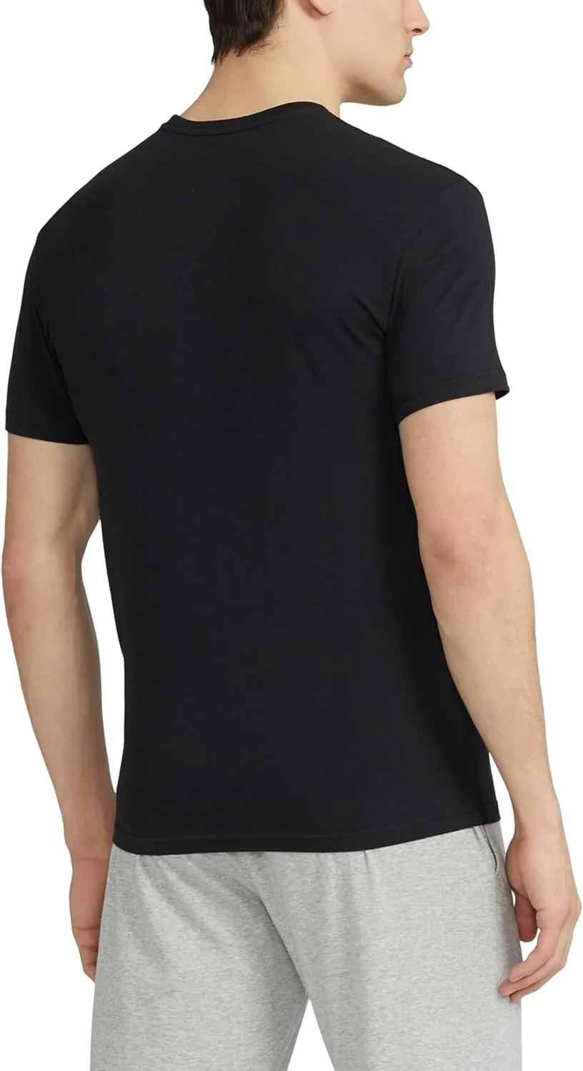 POLO RALPH LAUREN Men's 4d Flex Cooling Ventilation Cotton Modal Crew Undershirts