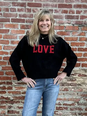 "LOVE" Long Sleeve Sweater