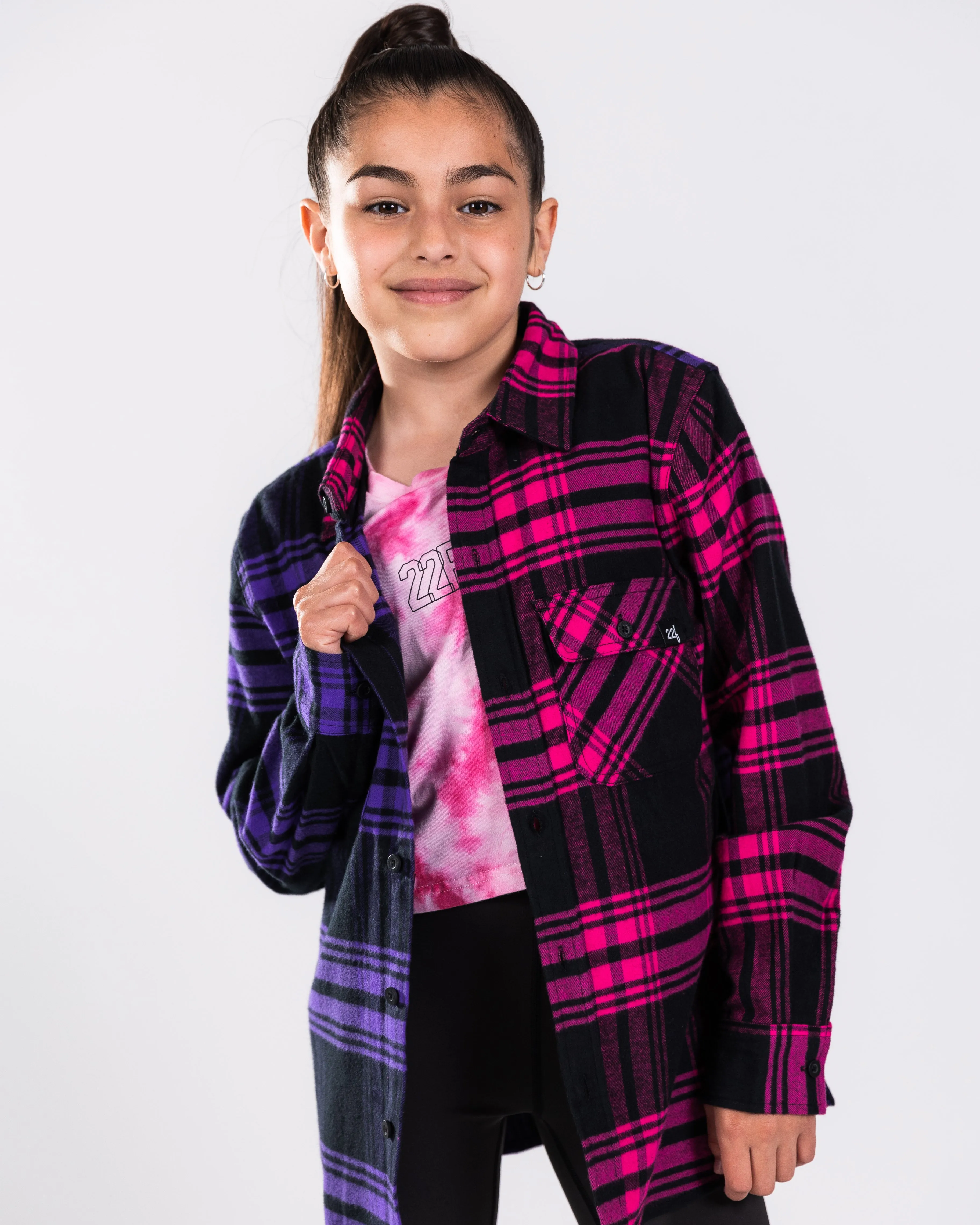 Radioactive Plaid Flannel