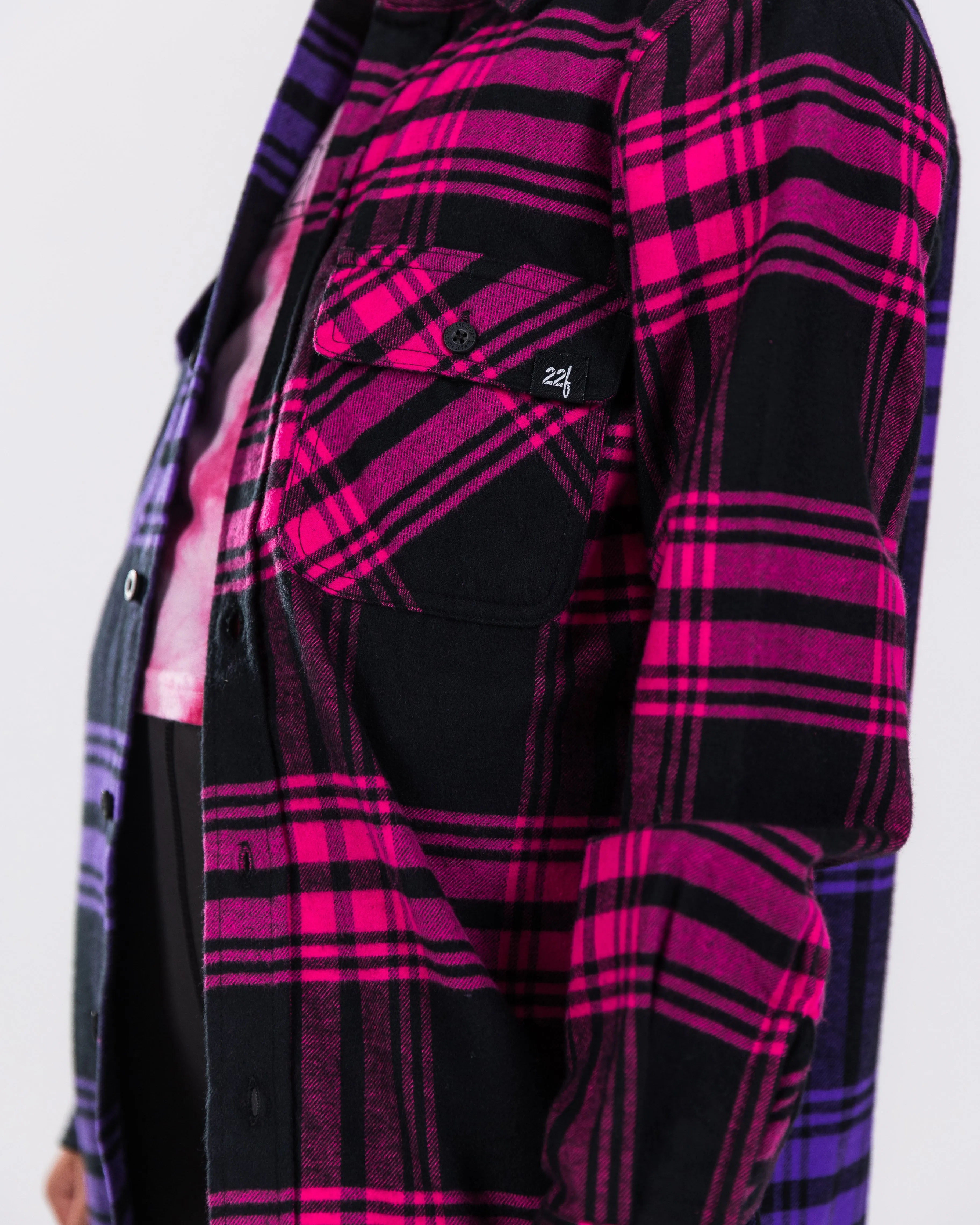 Radioactive Plaid Flannel