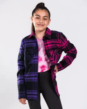 Radioactive Plaid Flannel