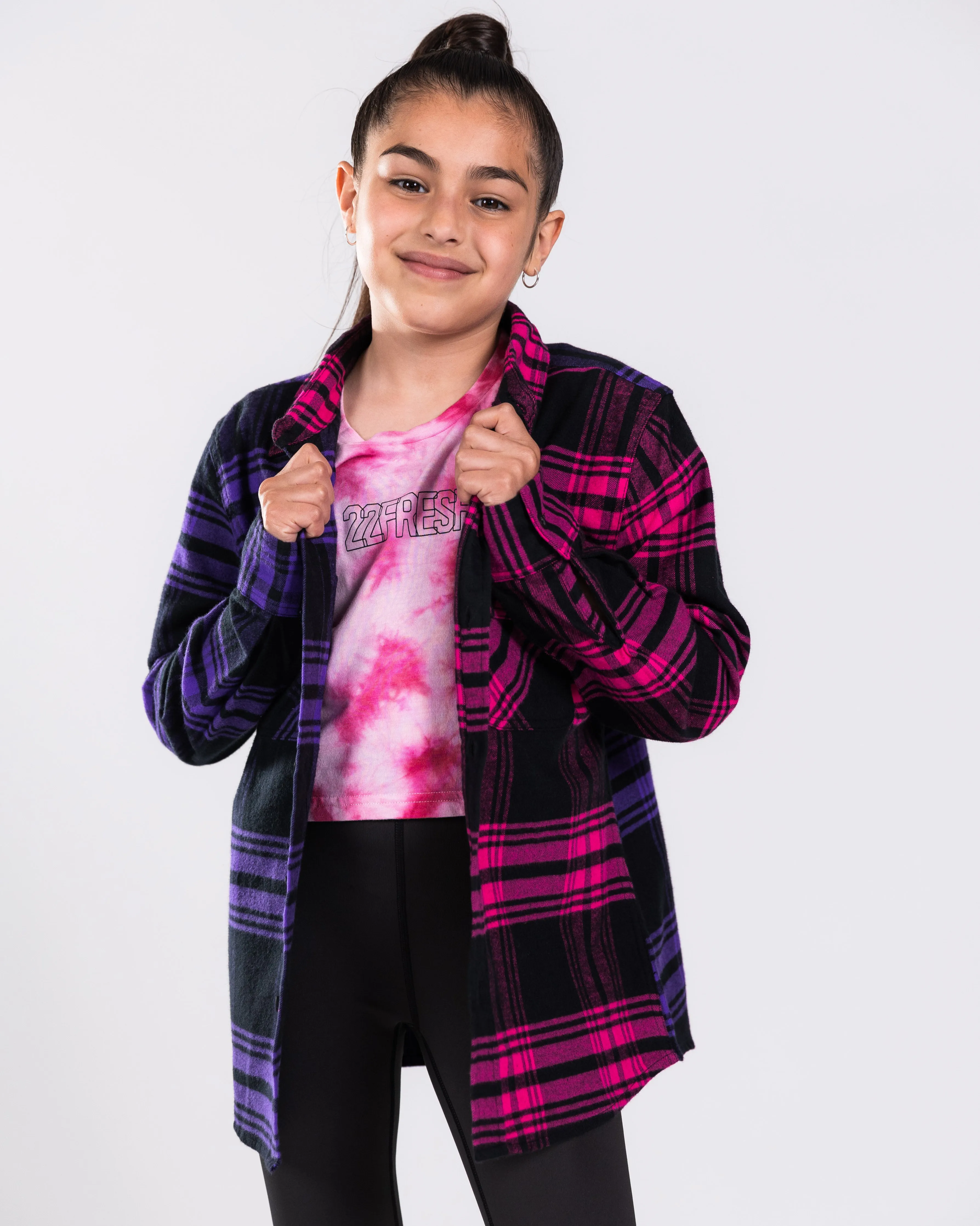 Radioactive Plaid Flannel