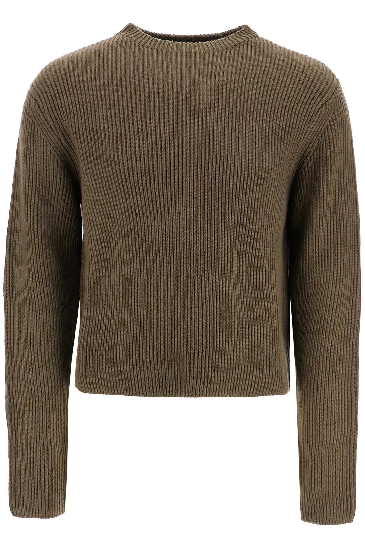 ribbed wool pullover sweater KNW44 FSH CASTORO WOOL