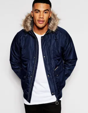 Ringspun Cropped Max Jacket with Hood