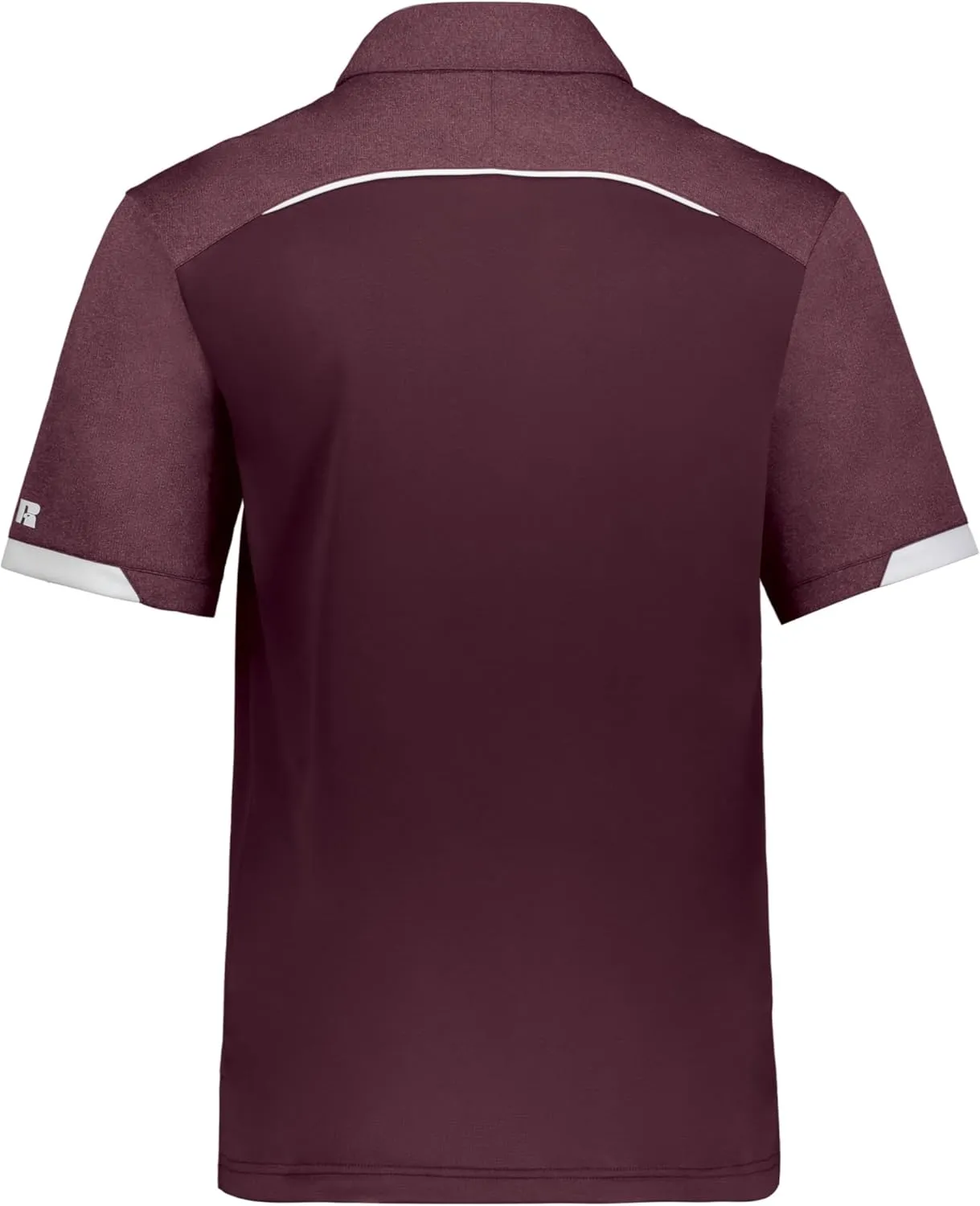 Russell Athletic Men's Legend Polo Shirt, Moisture-Wicking Performance, Classic Fit