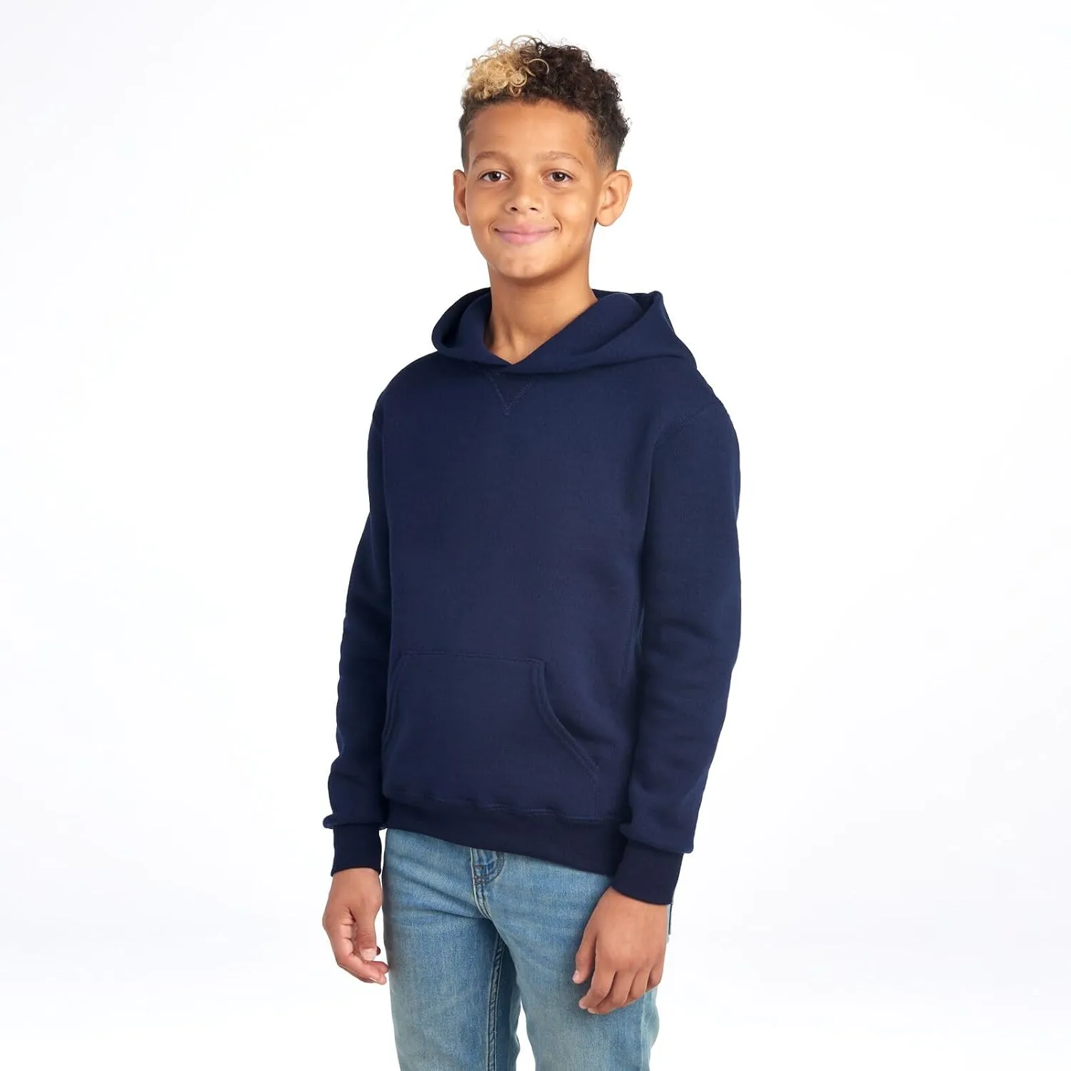 Russell Athletic Youth Dri-Power Fleece Hoodies, Moisture Wicking, Sizes S-XL
