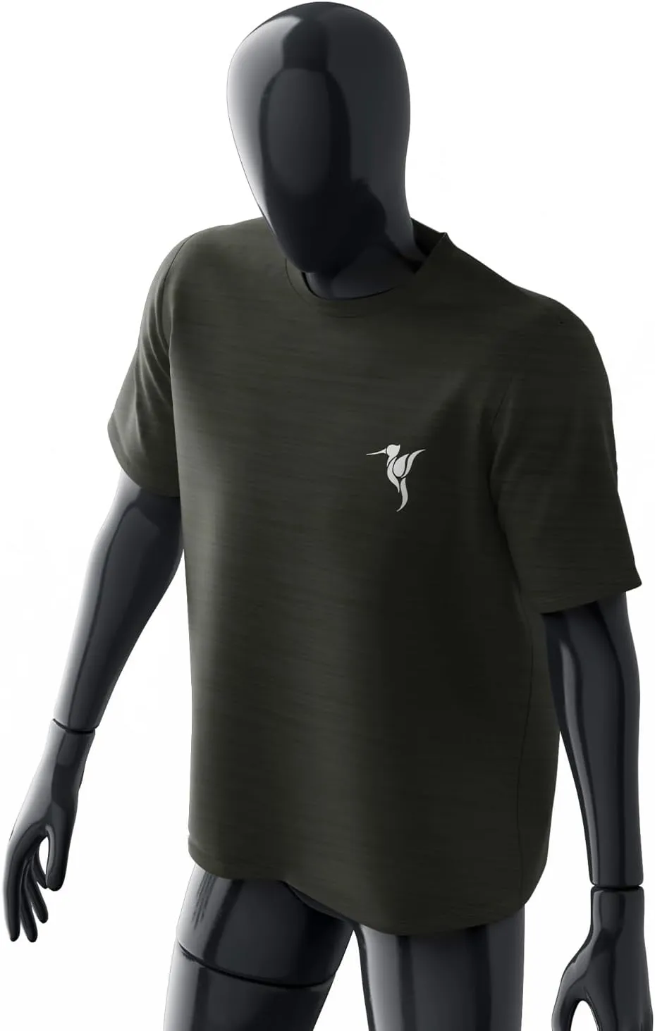 Sensational Men's Quick Dry Short Sleeve T-Shirt, Athletic Fit, Moisture Wicking