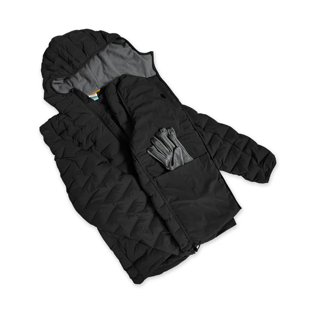 Stratus Down Hoodie - Syth Black