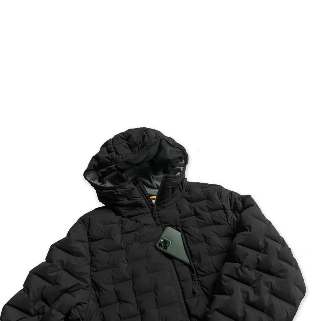 Stratus Down Hoodie - Syth Black
