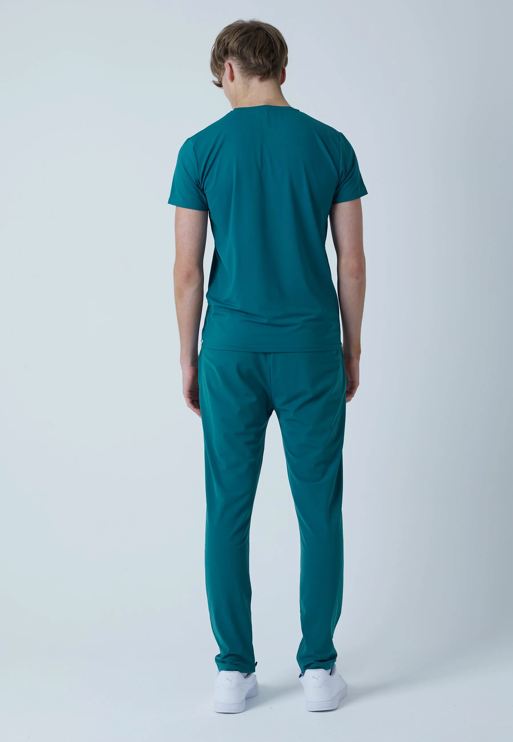 Tracksuit bottoms narrow, dark teal