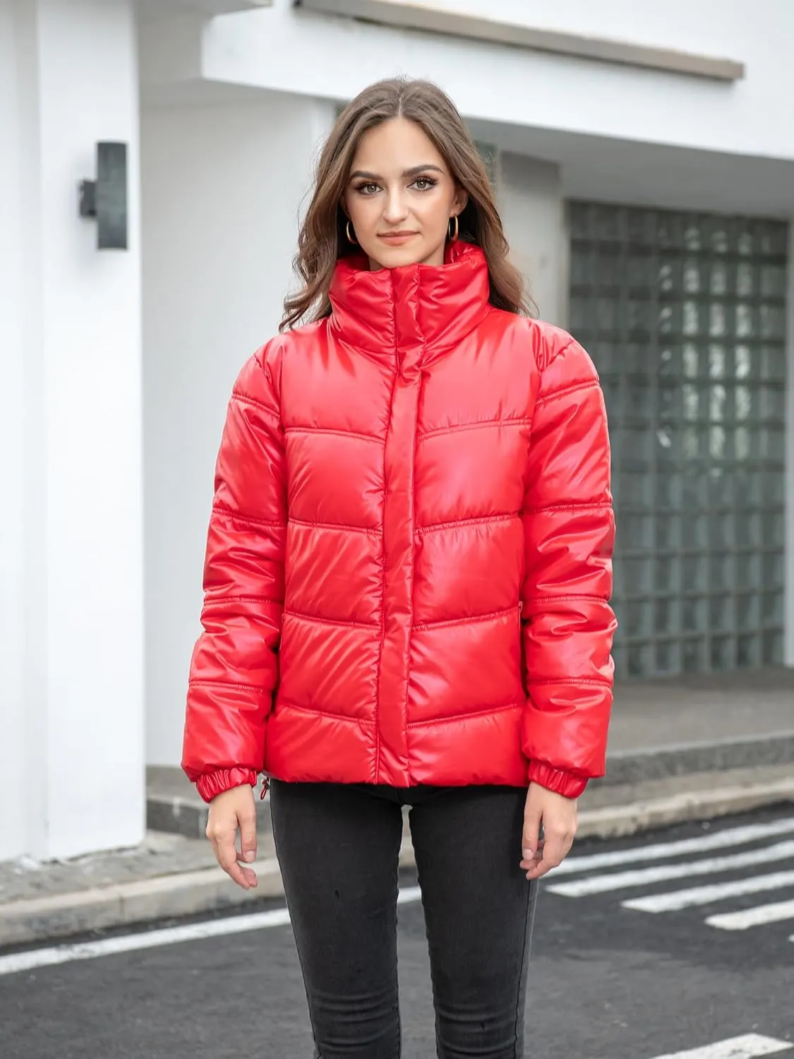 Warm Jackets for Women,Lightweight Women Puffer Jacket Women,Packable Down Jacket,Womem Winter Coats
