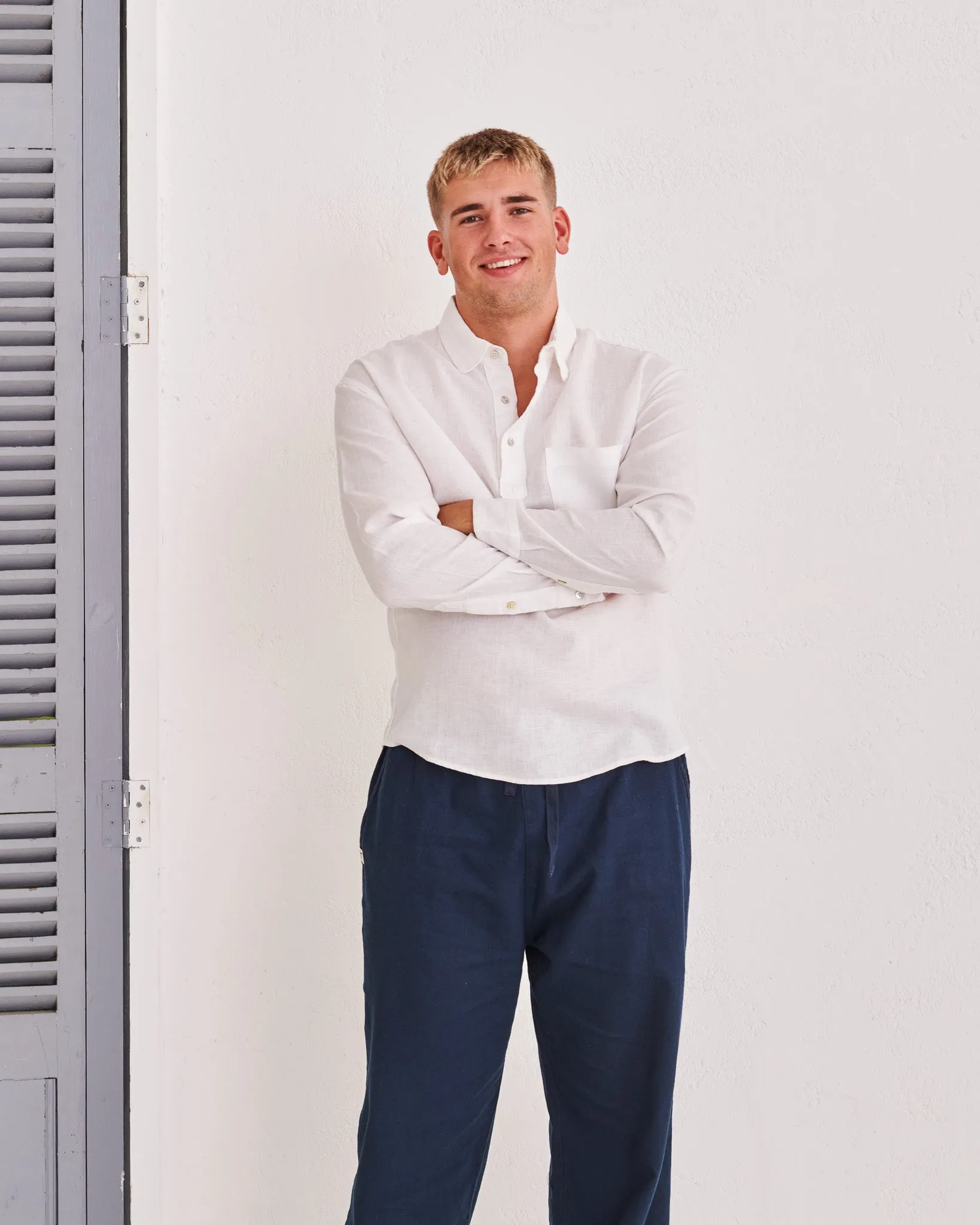 White Hemp Adventure Shirt