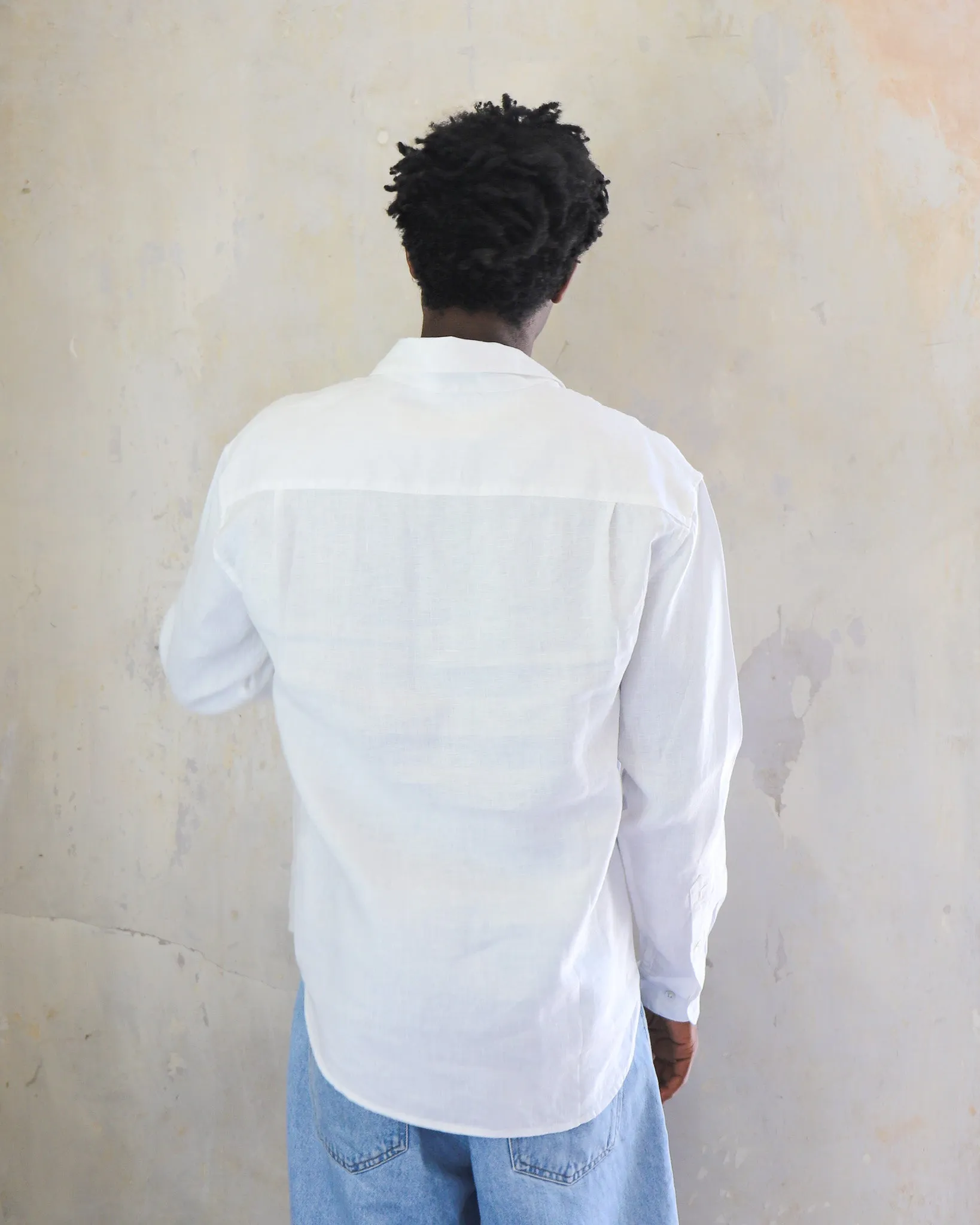 White Hemp Adventure Shirt