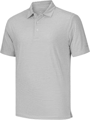 Willit Men's Golf Polo Shirts Short Sleeve Striped Performance Moisture Wicking