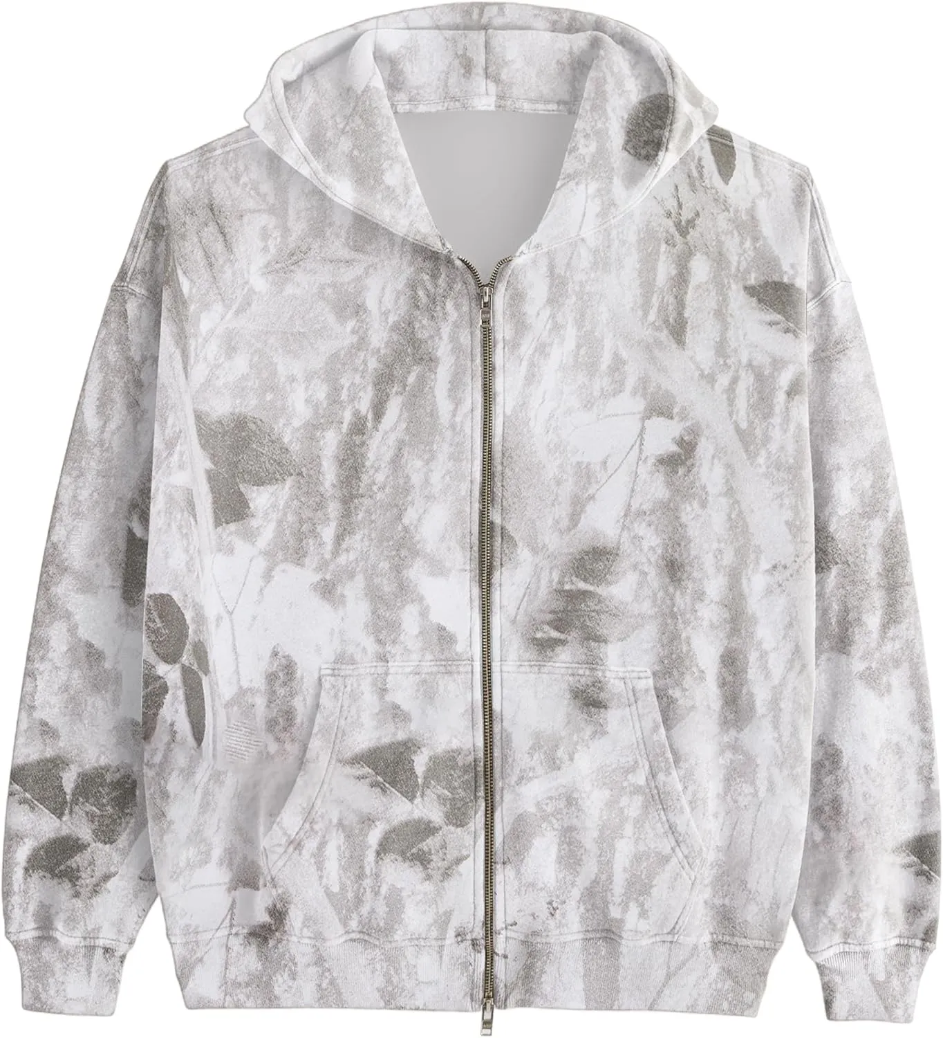 Women Camo Zip Up Hoodies Oversized Hooded Sweatshirt Pullover Long Sleeve Fleece Sweater Fall Winter Outfits