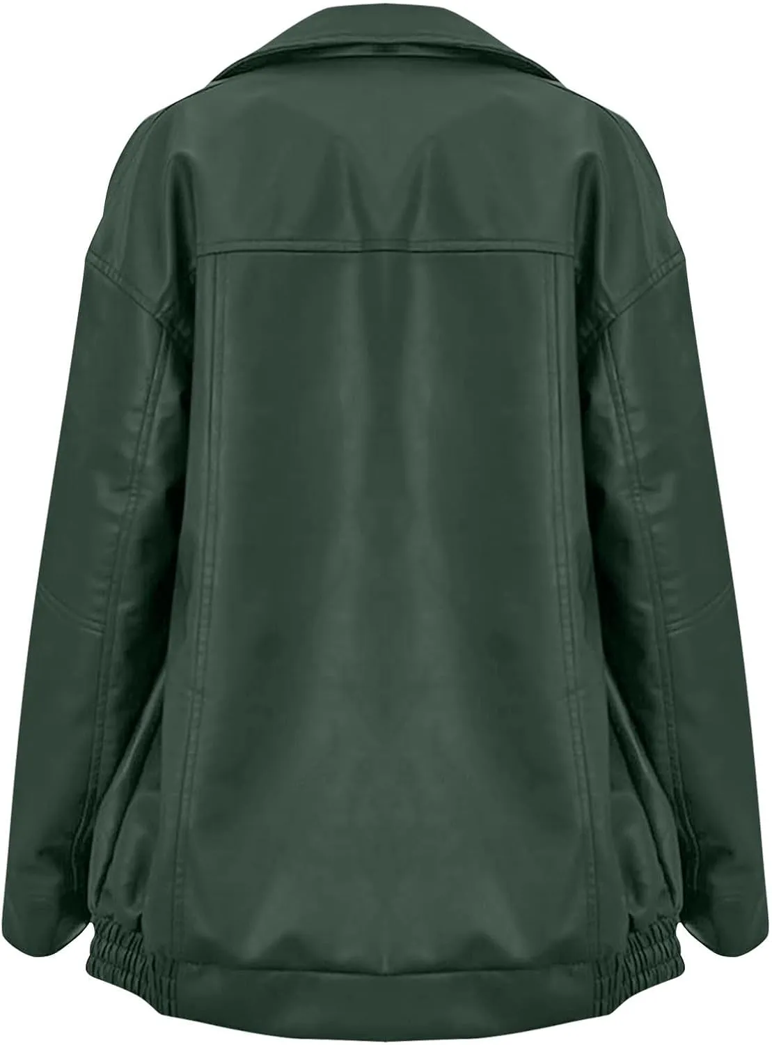 Womens Trendy Oversized Leather Jackets Faux Suede 2024 Fall Fashion Motorcycle Biker Coats Winter Cool Outfits Clothes