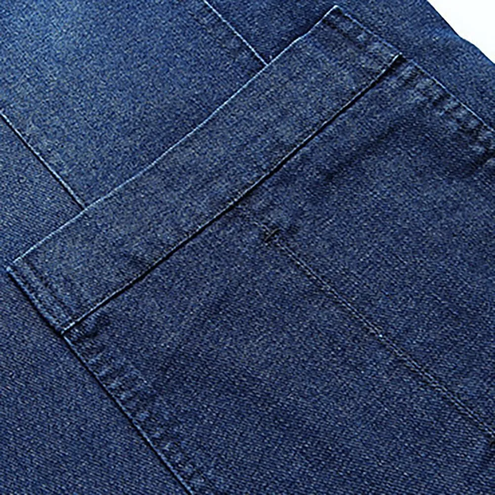 XYGJZ Men's Vintage Denim Blazers Three Buttons Single Breasted Sports Coat